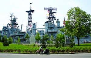 The Naval and Military Park at Naval Park Cove in Buffalo.