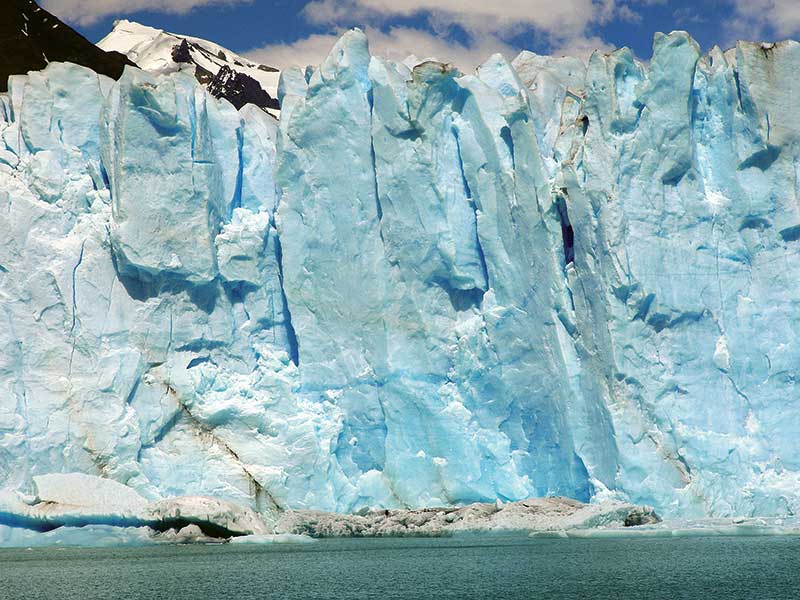 Tierra del Fuego, calving Moreno Glacier