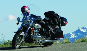 Riding Hurricane Ridge, a rider needs to become accustomed to riding without guardrails.