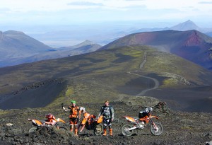 High on Hekla. As high as you can ride.