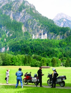 That is Mad King Ludwig’s 19th-century McMansion, Neuschwanstein, in southern Bavaria.