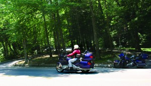 The winding roads found in this tri-state region have very little traffic, and provide superb motorcycling venues.
