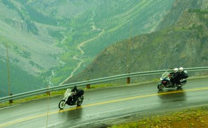Rain, sleet, lightning, wind, nor two days of hundred-degree heat could deter the ride from pushing on.