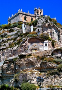 The church of Santa Maria dell’Isola in Tropea was a spectacular scene and a long, rocky climb. Nope, we didn’t….