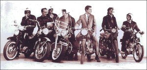 San Francisco Motorcycle Club in the 1960's.