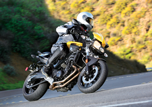BMW F 800 R right side action