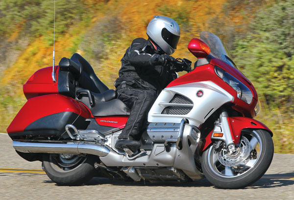 2012 Honda Gold Wing GL1800 right side action