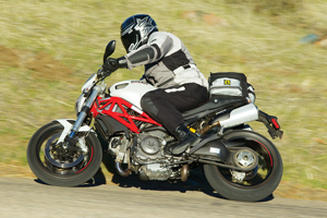 2011 Ducati Monster 796 left side action