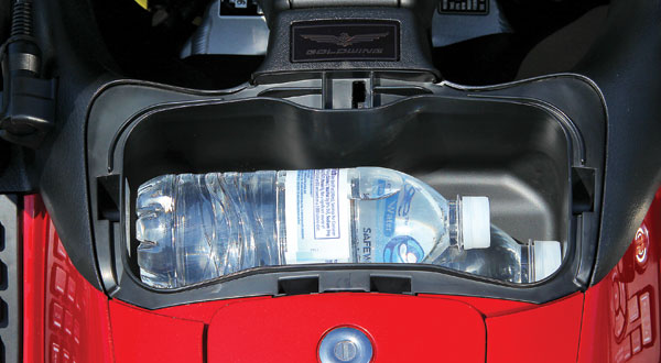 2012 Honda Gold Wing GL1800 storage compartment
