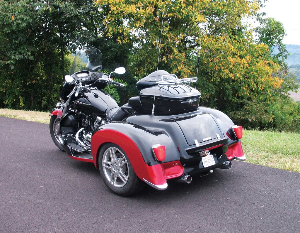 Royal Star Venture/Hannigan Trike rear beauty