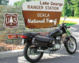 Ocala National Forest sign