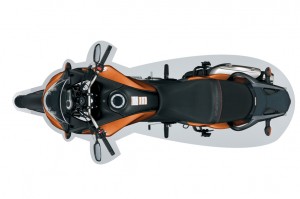 2012 Suzuki V-Strom 650 Top View