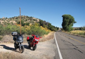 Ducatis on South Iron Springs Road