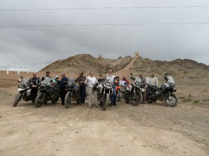 Riders on Discover Our Earth Expedition
