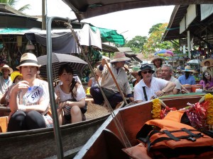 On boat on Discover Our Earth Expedition