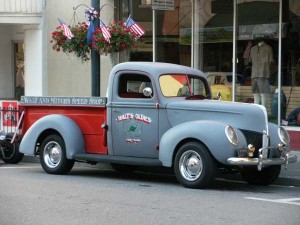 Antique truck in Mt. Airy, North Carolina.