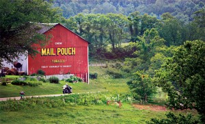 Mail Pouch barn in southeastern Ohio