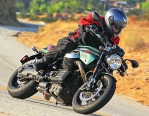 2011 Moto Guzzi Griso 8V SE right side action