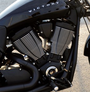 2013 Victory Judge: As with all Victorys, the Judge is powered by the Freedom 106/6 V-twin.