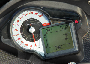 2011 Aprilia Mana GT ABS  gauges