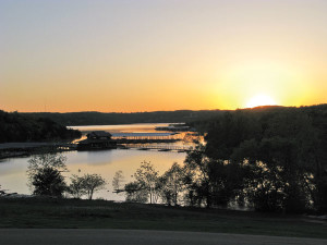 Sunset at Table Rock Lake, Missouri