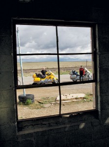 Abandoned filling station in Cisco, Utah