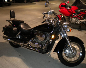My Honda Shadow is the newest member of the club.