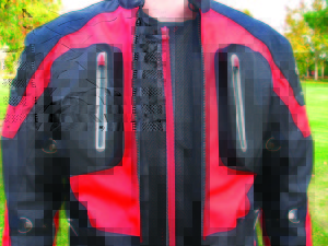 The Ballistic 8.0 Jacket’s BigAir ventilation  system lets in a huge amount of fresh air. 