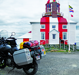 The Cape Bonavista Lighthouse from 1843 originally used whale-oil lamps. This lighthouse received the first distress signal from the Titanic 100 years ago.