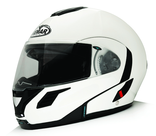 Vemar Jiano Evo TC Night Vision Modular Motorcycle Helmet