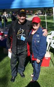 The two people who first organized this event five years ago are Doug (Mr. Sidecar) Bingham of Los Angeles, and Karyl Lammers of Paso Robles.