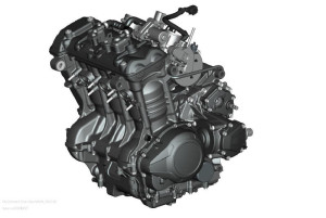 2013 Triumph Trophy engine.