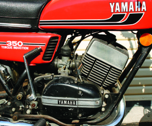 1974 Yamaha RD350.
