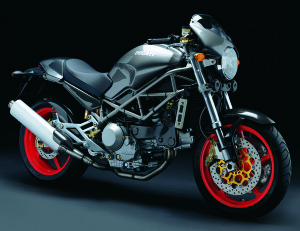 Ducati Monster S4, or MS4, features 916 engine for 2001.