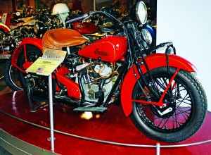 This 1932 Indian features a Special Scout engine in a Chief frame.