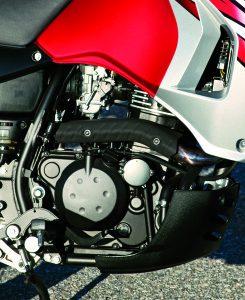 Kawasaki: The KLR's carbureted engine has been chugging along reliably since 1987.