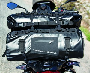 Twisted Throttle dry bags for the BMW G 650 GS/Sertão
