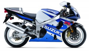 New Suzuki GSX-R1000 is based upon the 750, and shares its wheelbase, rake and trail.