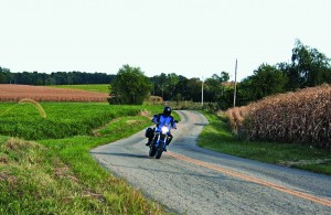 How to turn a half-day ride to Indianapolis into a two-day tour: choose roads like these.
