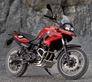 F 700 GS, formerly the F 650 GS, has been updated with new styling, features and options. (Euro spec, accessorized model shown)