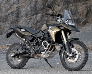 F 800 GS has been updated with new styling, features and options. (Euro spec, accessorized model shown)