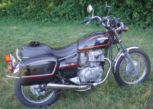 My first motorcycle was a black 1980 Honda CM400E, like this one. (Photo by Scott A. Williams)