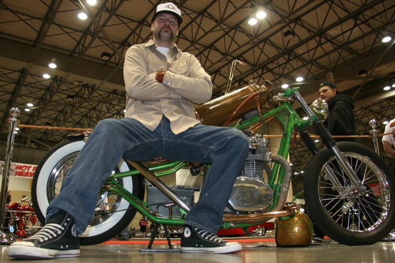 Kyle Moody at World of Wheels Car and Bike Show