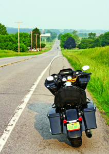 In western New York, the land is flat, more or less, the fields are fertile, and the road is straight.