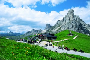 Must-see Passo di Giau, southwest of Cortina.