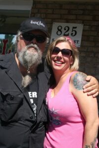 Willie and an adoring fan