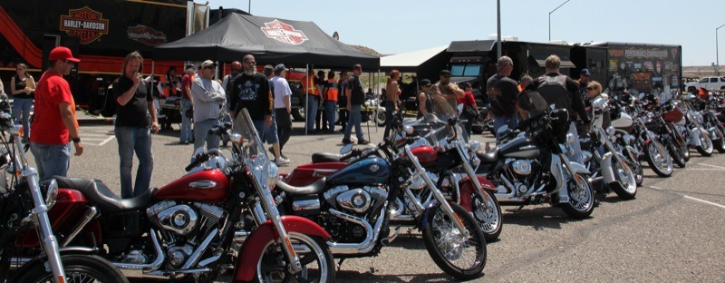 Harley-Davidson demo fleet