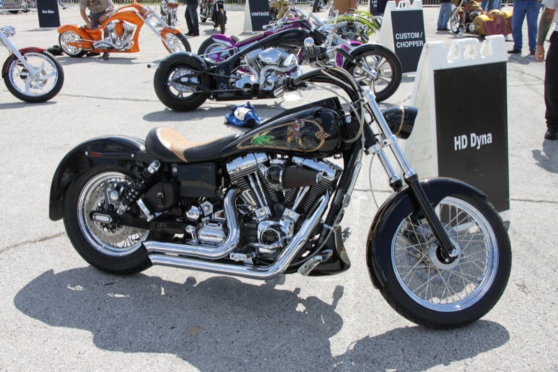 One sweet Dyna at Orlando H-D