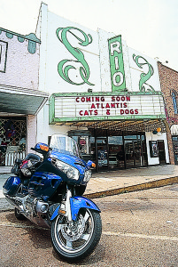 The Rio Theater in Center, Texas, puts all the modern Cineplexes to shame.