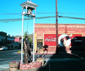 Monument in front of Yreka firehouse honors small-town, but not small-time, heroes.